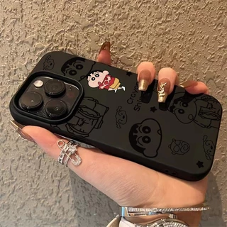 ❤️จัดส่งทันที❤️เคสไอโฟน11 13 14 15 16 Pro Max Crayon Shin-chan funny spoof Case For iPhone 13PM,16PM,15PM,14PM,12PM