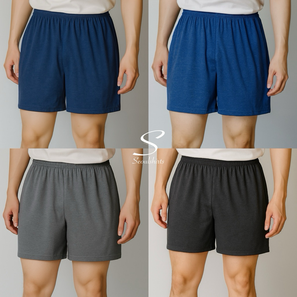กางเกงบ๊อกเซอร์ชาย กางเกงขาสั้น Boxer บ๊อกเซอร์ชาย ระบายอากาศ แห้งไว ผ้านุ่มนิ่ม ยืดได้ ST19
