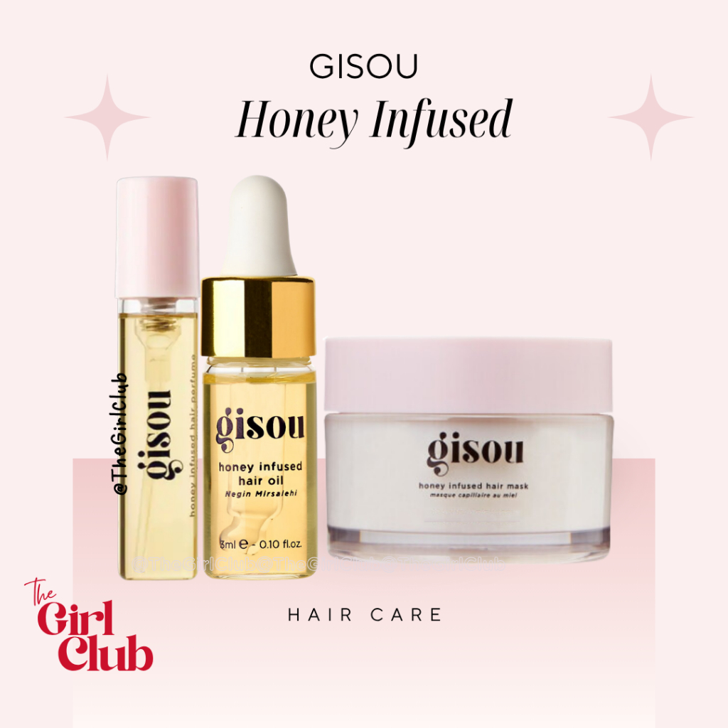 [ลด30% ใช้โค้ดไลฟ์/Video]🍁พร้อมส่ง🌟แท้ Gisou Honey Infused Hair Oil 4ml / Hair Perfume 4ml