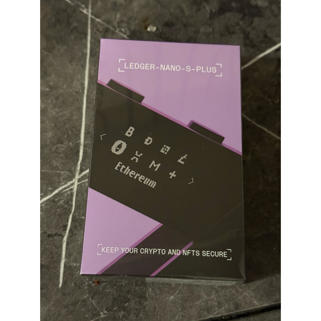 Ledger Nano S plus ของแท้ ของใหม่ สั่งตรงจาก ledger