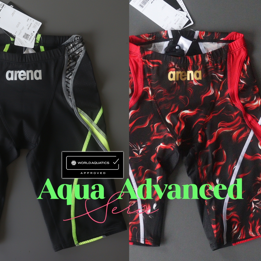 กางเกงว่ายน้ำ Arena Japan AQUA ADVANCED.3 แจมเมอร์ผ้ายืดสำหรับแข่งขัน World Aquatics Approved