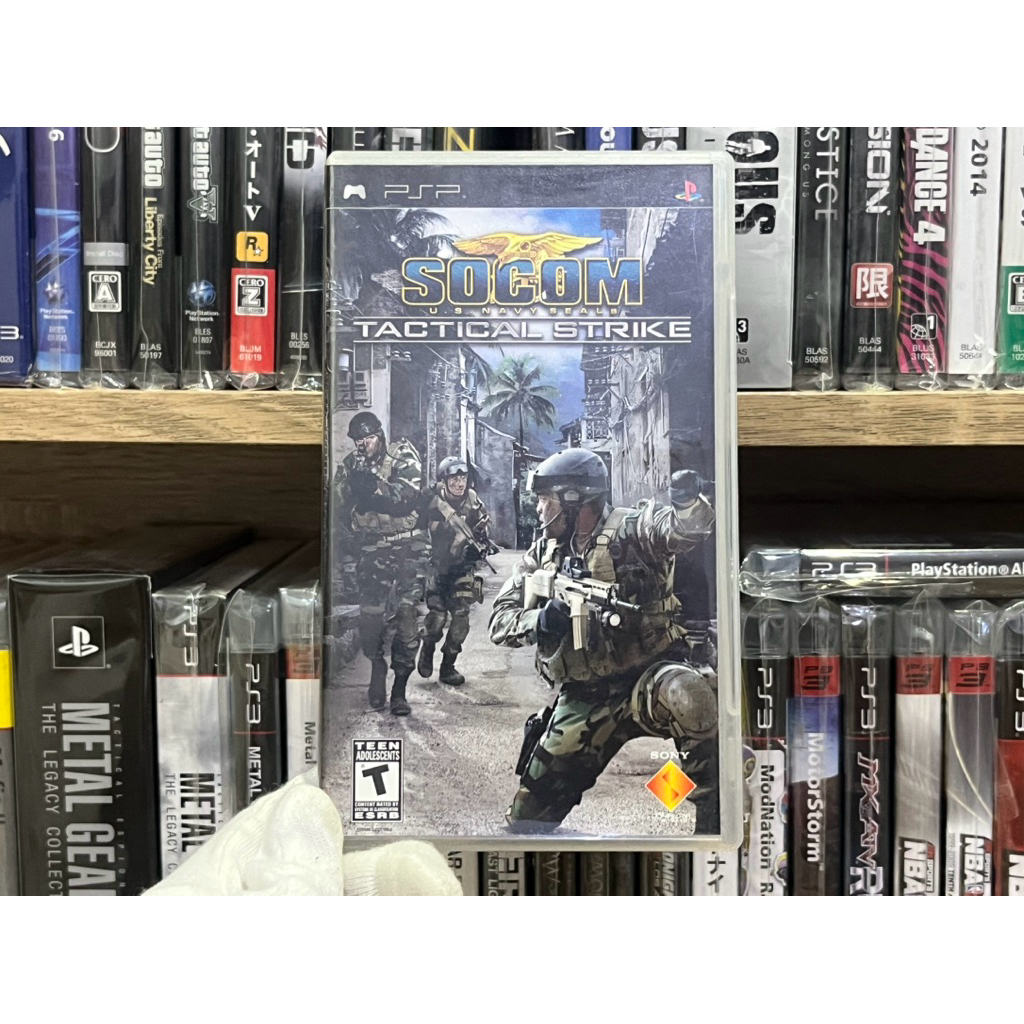 PSP - Socom U.S. Navy Seals Tactical Strike