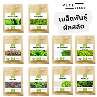 เมล็ดพันธุ์ ผักสลัด กรีนโอ๊ค เรดโอ๊ค คอส บัตเตอร์เฮด เบบี้คอ…