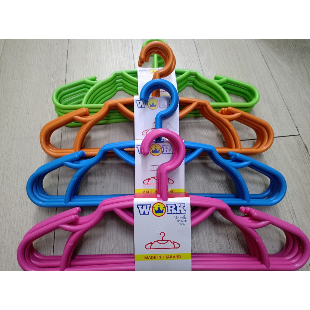 ไม้แขวนเสื้อ WORK W-001
