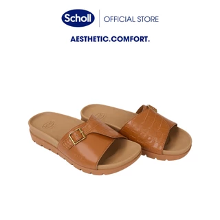 Scholl รองเท้าสกอลล์-อาเมเลีย Amelia รองเท้าแตะแบบสวมผู้หญิง เทคโนโลยี Bioprint รองรับทุกสรีระเท้าและรูปเท้า