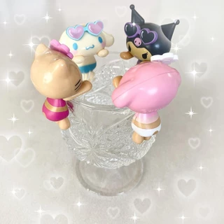 Gachapong กาชาปอง Sanrio เกาะโทรศัพท์ แก้วน้ำ 【Pyokonoru 2 มาสคอต ~ Party Time! Design 】