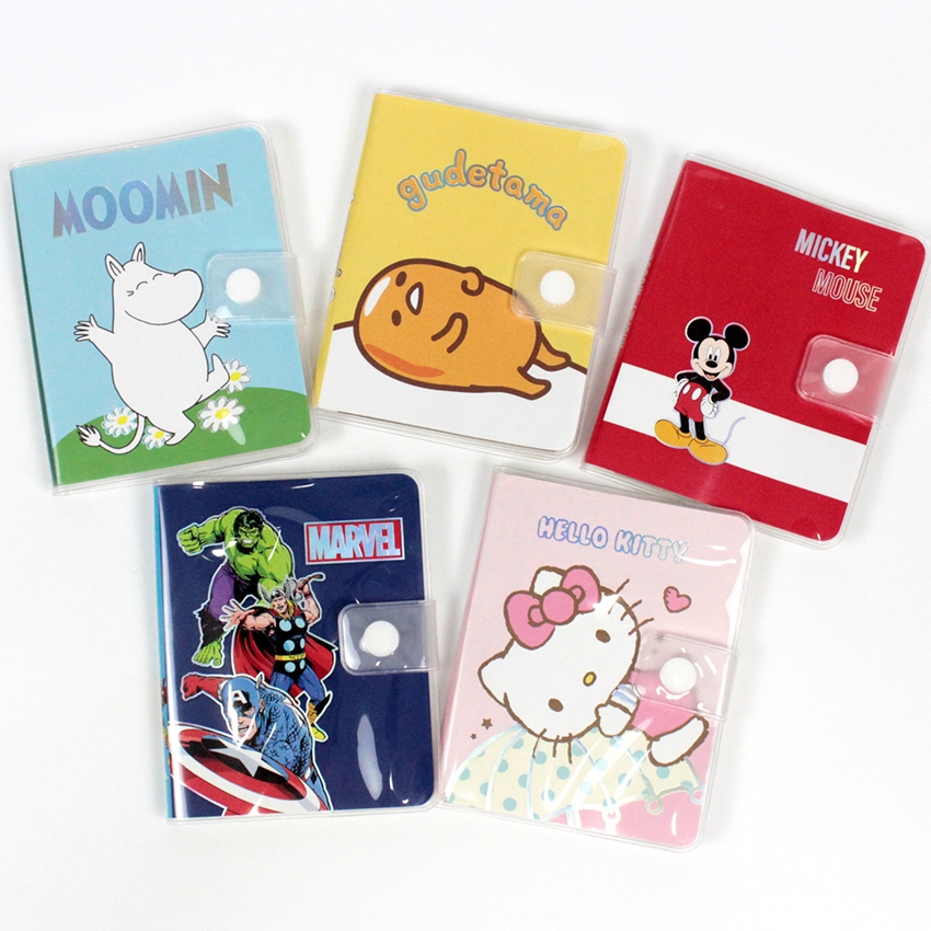 สมุดโน๊ต ลายซานริโอ้ ลิขสิทธิ์แท้ ปกพลาสติกกระดุม