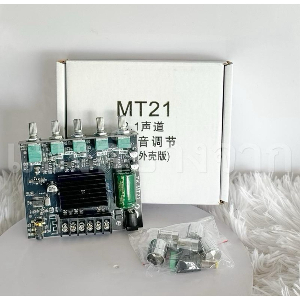 แอมป์ ZK-MT21 ของแท้ ระบบ2.1แยกซัพอิสระ