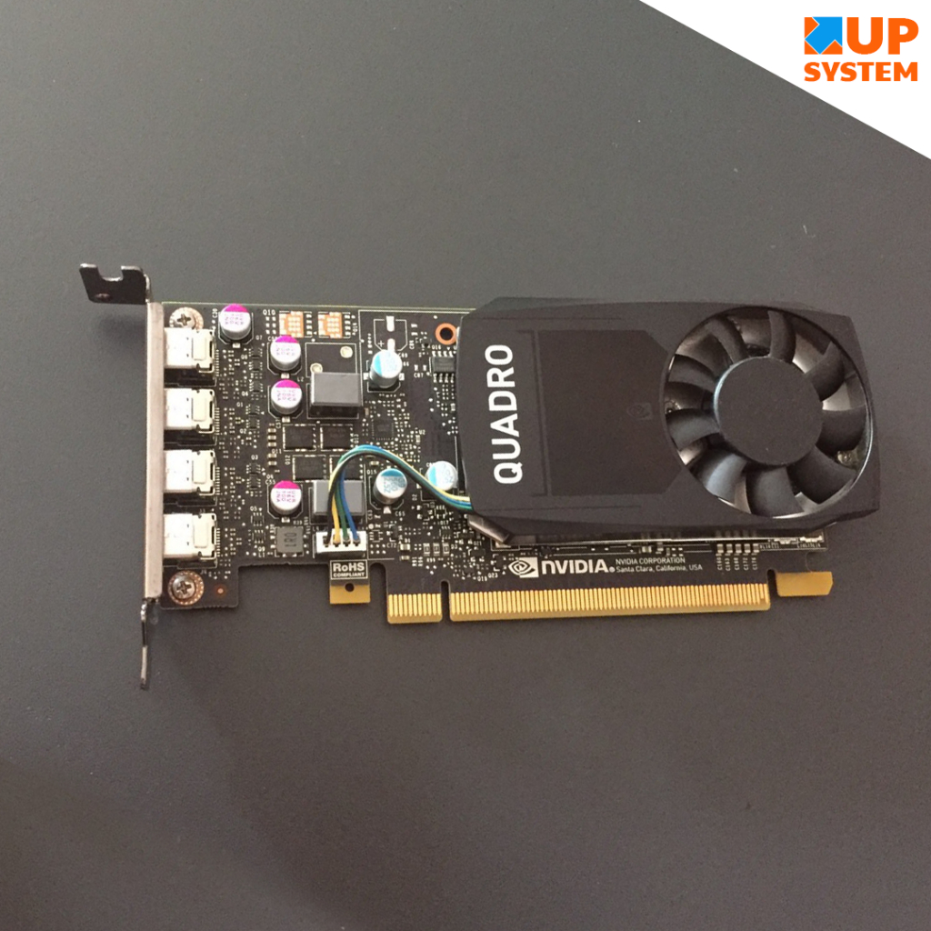 NVIDIA QUADRO P620 /Low-Profile /MEMORY 2GB /GDDR5 /128-bit (การ์ดจอมือสอง)