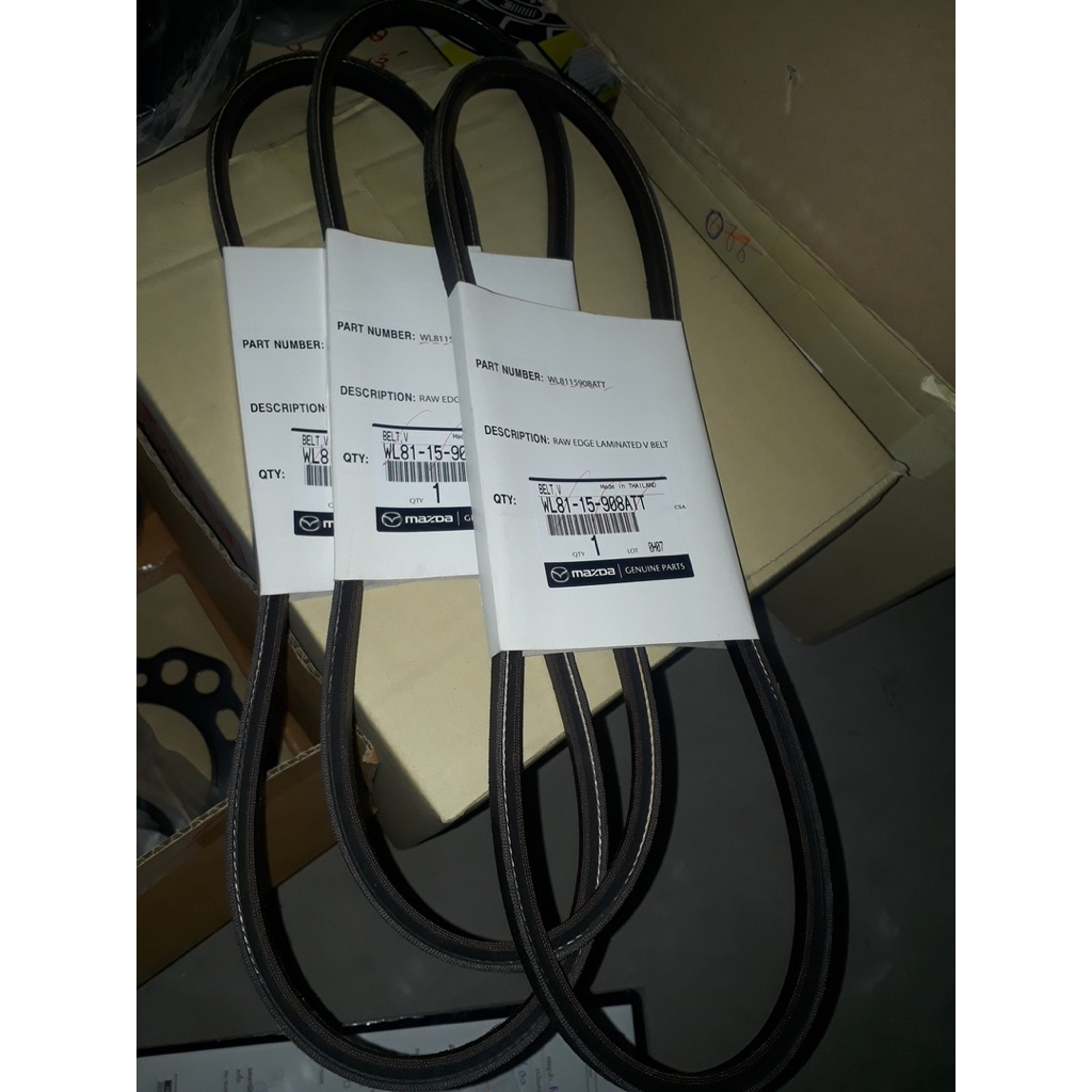 สายพานแอร์  MAZDA RANGER/B2200-B2500 แท้