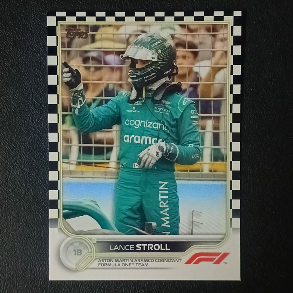 การ์ดนักแข่งรถฟอร์มูล่า วัน LANCE STROLL FORMULA 1 TRADING CARD (F1)