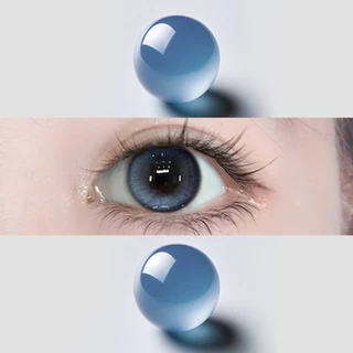 New❗{0-600°} Midroo [COD] เปิดตัวผลิตภัณฑ์ใหม่ เลนส์บิ๊กอายน่ารัก 🌈Juliet Brown/Grey/Blue-14.2mm รายเดือน