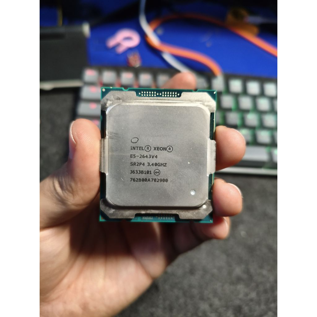 cpu มือสอง intel xeon e5 2643 v4 6c/12t (2011-3)