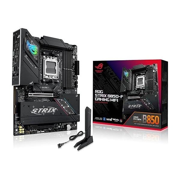 [มือ2] ASUS ROG STRIX B850-F GAMING WIFI DDR5 AM5 B850 เมนบอร์ด ประกันศูนย์Advice ถึง 02/2028