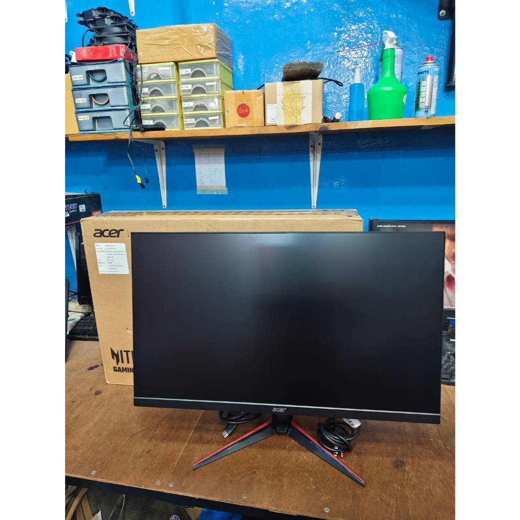 LED 27" ACER NITRO VG270EBMIPX FHD IPS 100Hz HDMI + DP + ลำโพงในตัว ประกันศูนย์ Onsite 30/12/2025