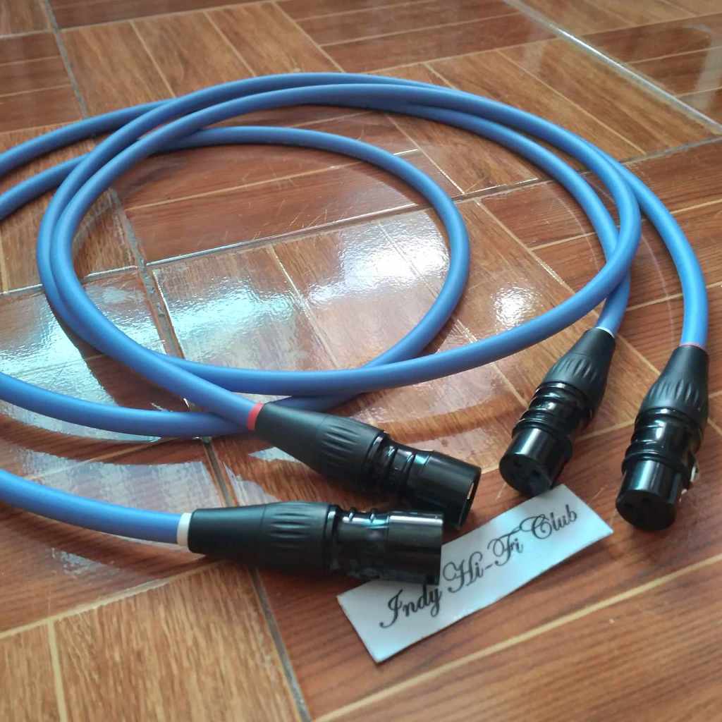 สายสัญญาณ Balance XLR Taiwan MPS E-310 5N OFC หัว XLR Rean by Neutrik พร้อมใช้งาน ราคาต่อ 2 เส้น
