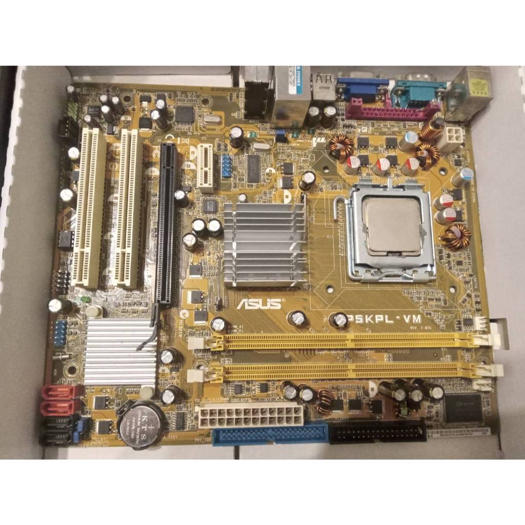 🔥เมนบอร์ด มือสอง  Asus [ P5KPL-VM  (LGA775)] DDR2