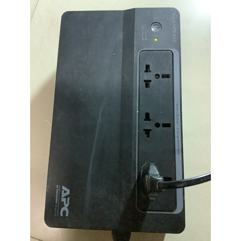 มือ🚨APC-BX625CI-MS(ลูกค้าต้องไปเปลื่ยนแบตเตอรี่ (BATT) ข้างในเองไม่เก็บไฟ)🚨🚨เครื่องสำรองไฟ Back-UPS 