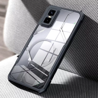 Infinix GT 30 5G/Infinix GT 30 Pro 5Gตรงรุ่น(พร้อมส่งในไทย)เคสกันกระแทกขอบสีหลังใสInfinix GT 30/Infinix GT 30 Pro