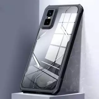 Infinix GT 30 5G/Infinix GT 30 Pro 5Gตรงรุ่น(พร้อมส่งในไทย)เคสกันกระแทกขอบสีหลังใสInfinix GT 30/Infinix GT 30 Pro