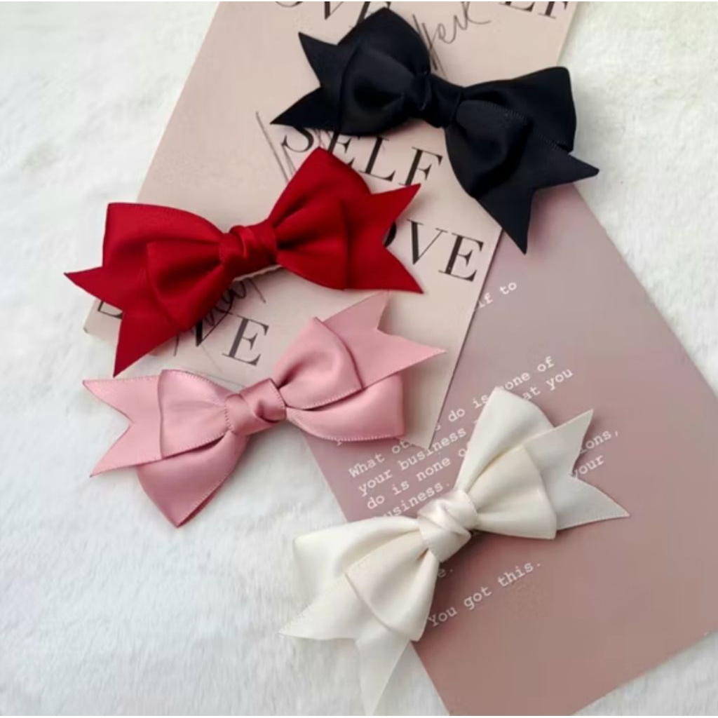 กิ๊บโบว์ติดผม โบว์สวยหวานน่ารักๆ ลุคคุณหนู พร้อมส่ง