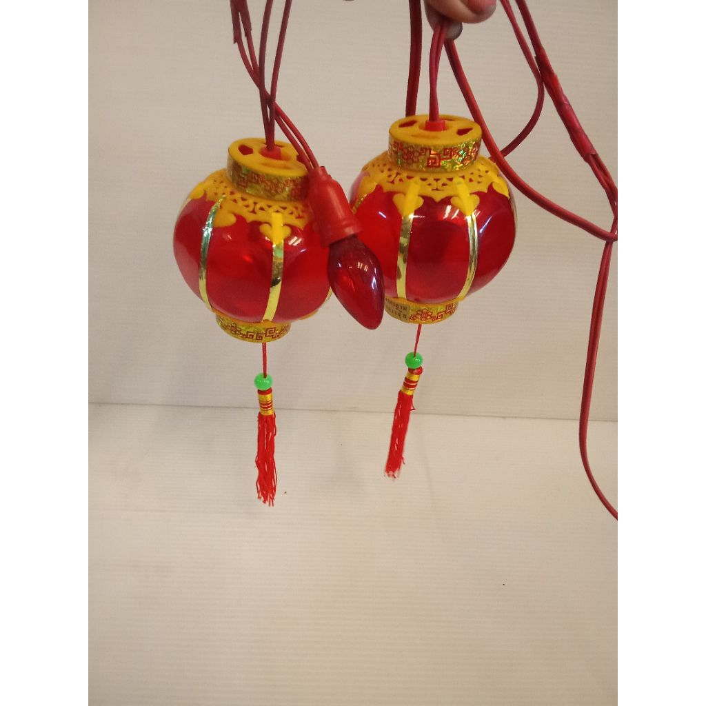 โคมไฟแดงใส่ศาลเจ้าที่โคมไฟขนาดกว้าง7ซม.กว้าง9ซม. - รูปที่ 2