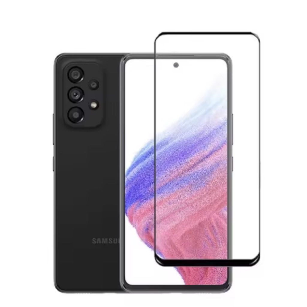 ฟิล์มกระจกนิรภัย Samsung  S22 ฟิล์มเต็มจอ ขอบดำ ฟิล์มกันกระแทก ฟิล์มกันรอย ฟิล์ม Samsung S22