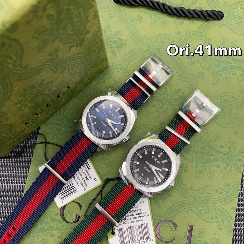GG/Ori  นาฬิกาข้อมือผู้ชาย/ผู้หญิง Unisex  หน้าปัด 40mm ระบบถ่าน นาฬิกาแฟชั่น