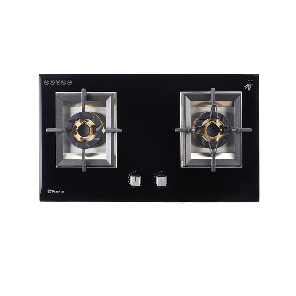 TECNOGAS เตาแก๊ส ฝังเคาร์เตอร์ เตาแก๊ส ขนาด 78 ซม. รุ่น HC782TTG-LJ