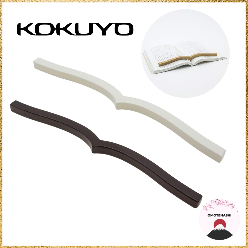 KOKUYO Paperweight - Paperweight that fits your book - Iron - Gray - Black - PW-01M PW-01D