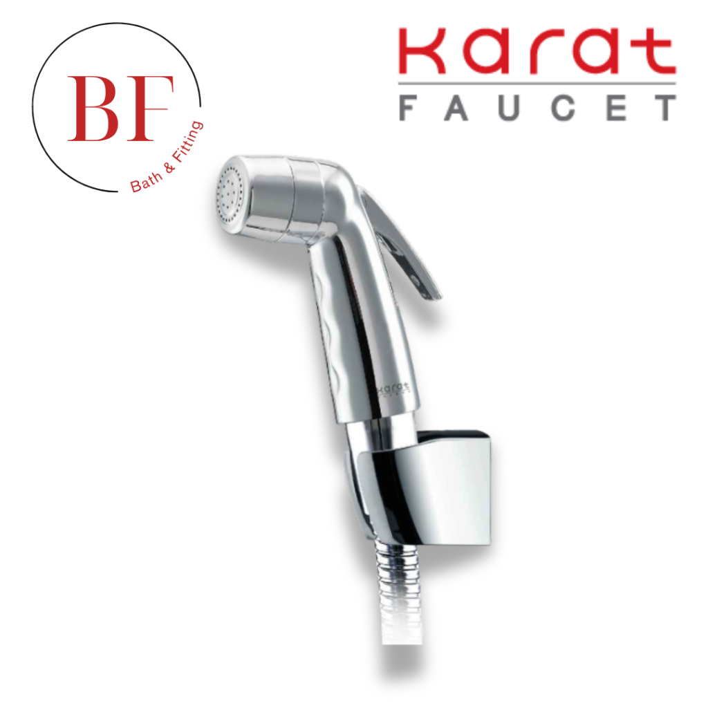 BW01-50 ชุดฉีดชำระ สีโครเมี่ยม (สายอะคริลิค)