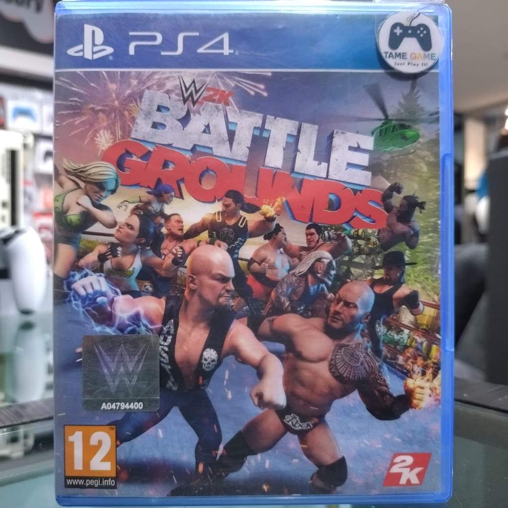 (ภาษาอังกฤษ) มือ2 WWE 2K Battlegrounds PS4 มือสอง (เล่นกับ PS5 ได้ WWE 2K Battle Ground)