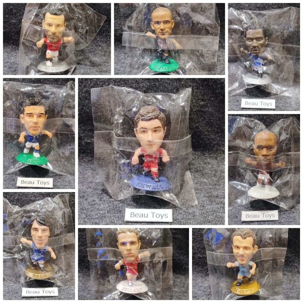 (ของแท้💯)โมเดลนักฟุตบอล Microstars Corinthian พรีเมียร์ลีก (มือ1)🔵🔴