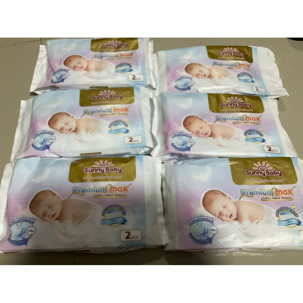 แพมเพิส Sunny Baby Premium Max ไซด์ S