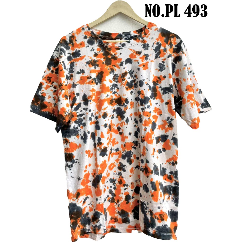 เสื้อมัดย้อม 493 ผ้าคอตตอนแท้