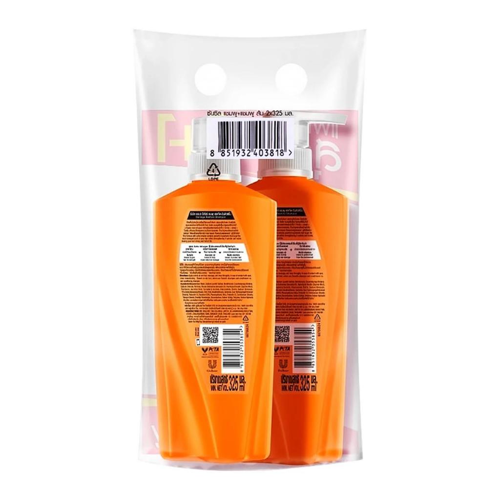 Sunsilk ซันซิล แชมพูหัวปั้ม แพ็คคู่ ขนาด 300-350 ml แชมพู ครีมนวด ยาสระผม ดูแลผม ผมสวย สระผม รูปที่ 5