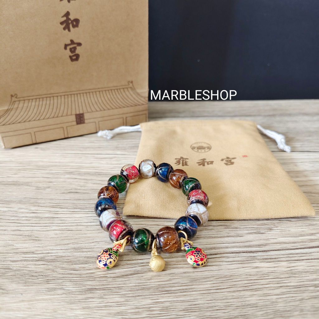 (พร้อมส่งจากไทย) กำไลธูปหอมวัดยงเหอกง 雍和宫 YongHeGong เมืองปักกิ่ง ประเทศจีน โชคลาภ เงินทอง สุขภาพ