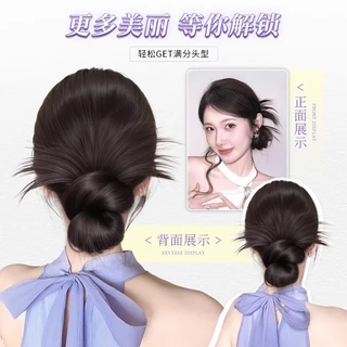 ยางรัดผมบัน แบบยุ่งๆ ทำผมดังเโงะ ใส่ง่าย หนังยางรัดผม Fashion hair band สำหรับผู้หญิงS1286