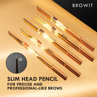 BROWIT BY NONGCHAT Pro Slim Brow Pencil ดินสอเขียนคิ้ว ดินสอเขียนคิ้วน้องฉัตร