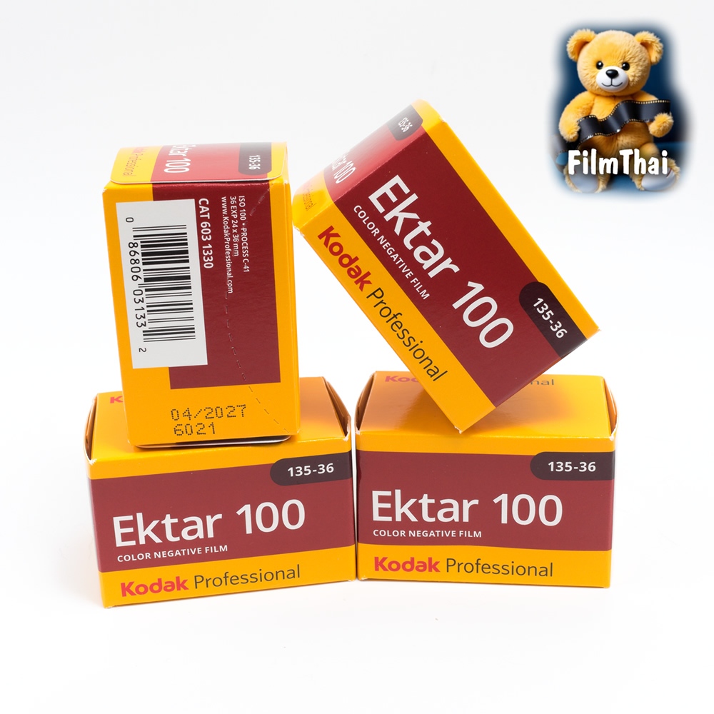 ฟิล์มสี Kodak Ektar 100 135-36 04/2027 1 ม้วน ฟิล์มเนกาทีฟที่สวยที่สุดในโลก