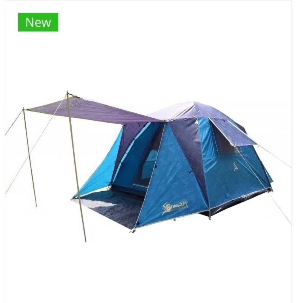 เต็นท์สนามเดินป่า Stingray IV เต็นท์ 4-5 คนนอน
