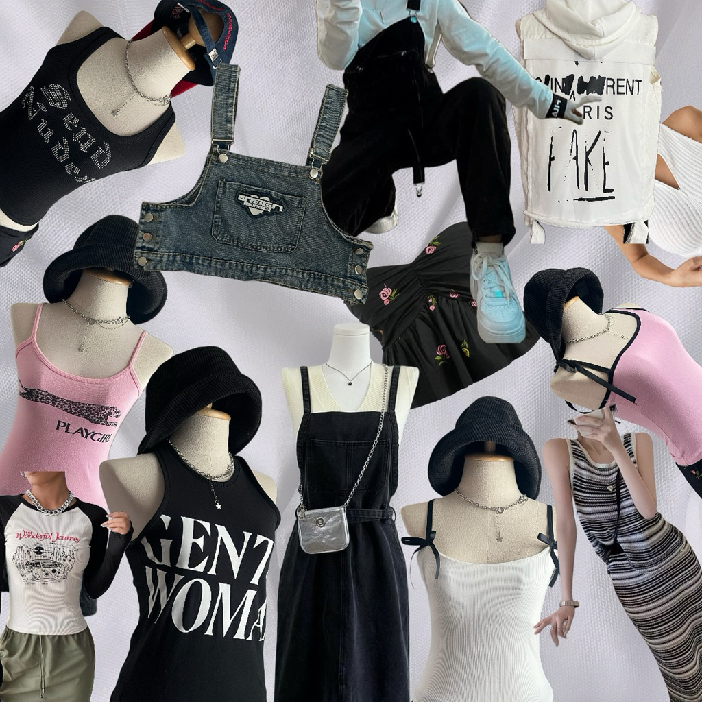 เสื้อมือสอง y2k เอี้ยม