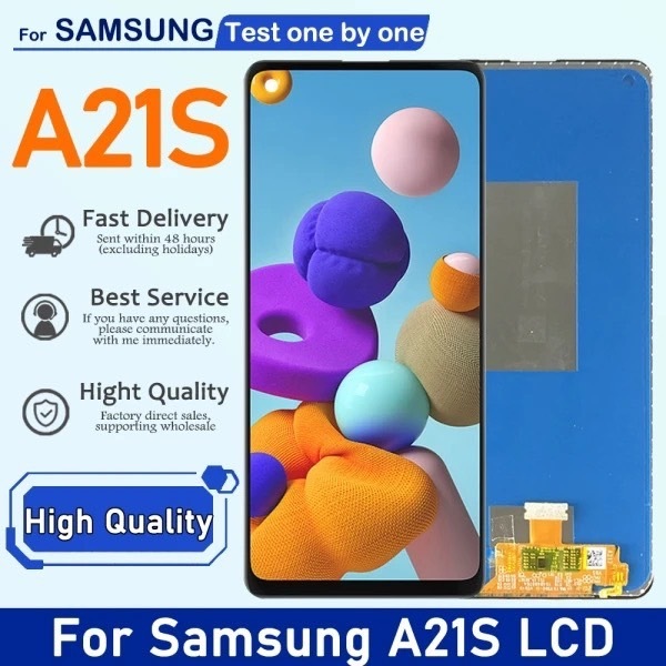 หน้าจอ Lcd ใช้ร่วมกับ samsung galaxy A21S,A217f อะไหล่จอ จอชุด พร้อมทัชสกรีน จอ + ทัช จอชุด A217,A21