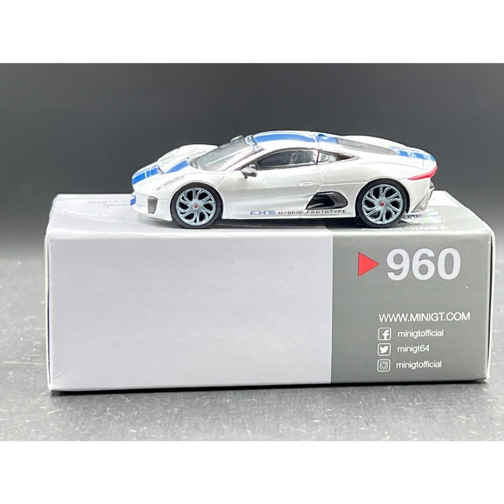 Mini GT Jaguar C-X75 Silver ราคา ถูกที่สุด ดีลบีเคเค แกลเลอรีภาพที่ 7