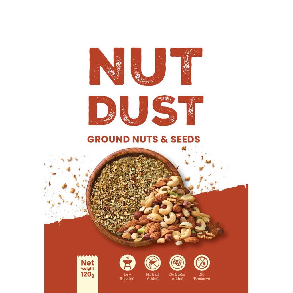 nutdust. mixed nut and superfood