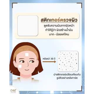 AMT Skin Check - แผ่นตรวจสภาพผิว (ไม่ได้เจลล้างหน้า)