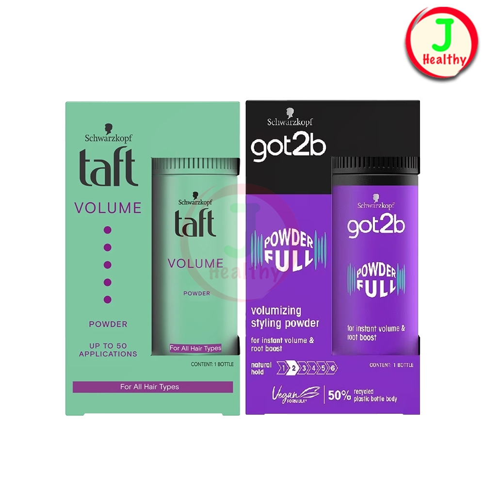 Schwarzkopf Taft Volume Powder / Schwarzkopf GOT2B POWDERFUL " แป้งใส่ผม " ( ขนาด 10 กรัม )