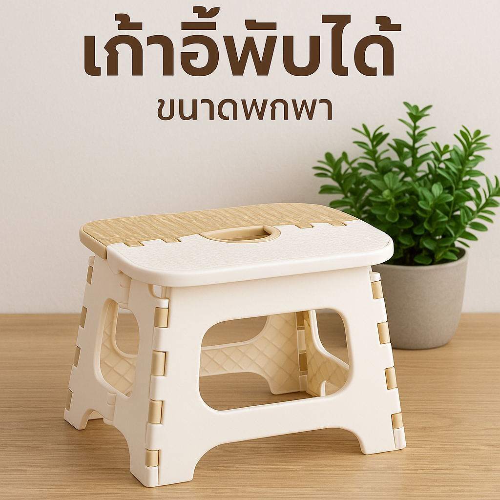 เก้าอี้พับได้ น้ำหนักเบา ประหยัดที่ แข็งแรง พกพาสะดวก