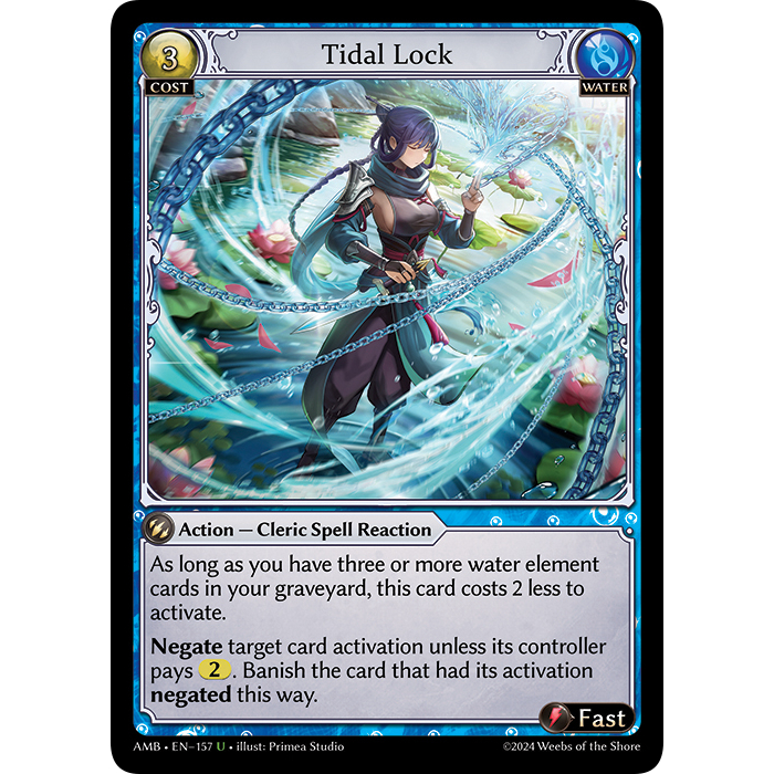 (EN-157U) Grand Archive TCG – Tidal Lock การ์ดเกมส์แกรนด์อาร์ไคฟ์