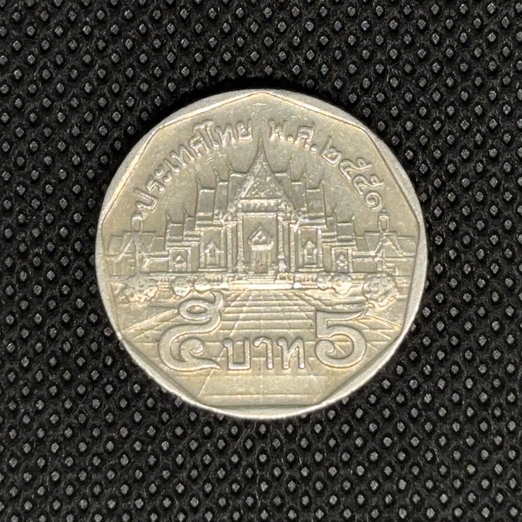 เหรียญ 5 บาท 2551 (หนา/บาง)